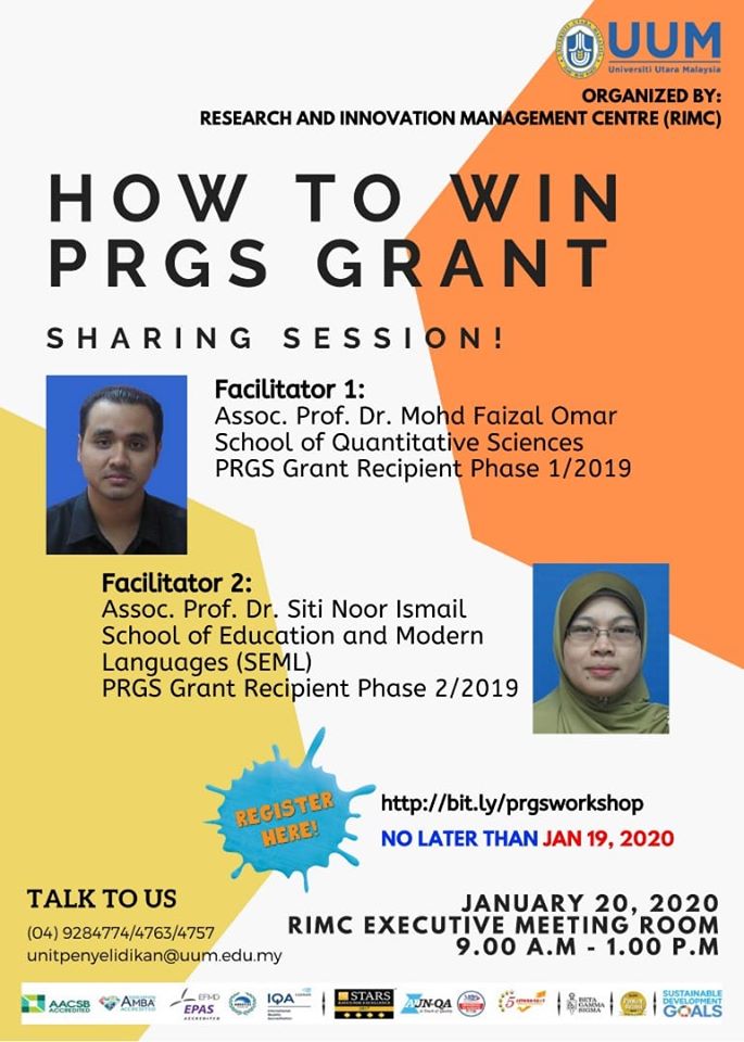 HOW TO WIN PRGS GRANT SHARING SESSION