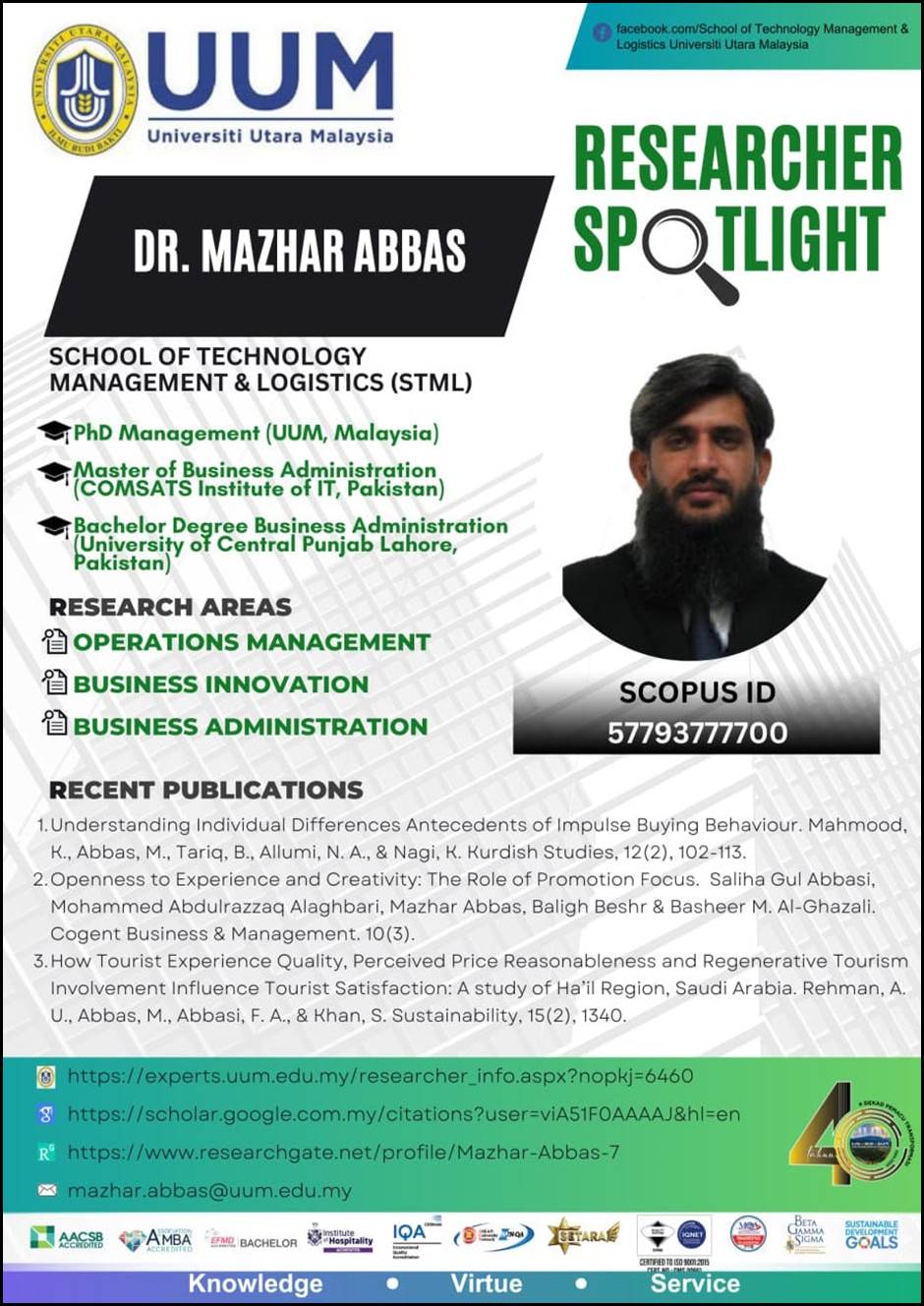 researcher spotlight dr mazhar abbas